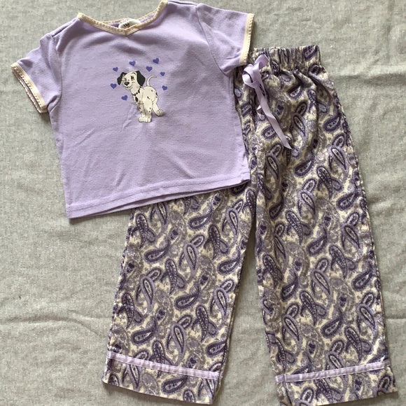 3/$25 Disney Store Dalmatian Pajamas Set Size XXS